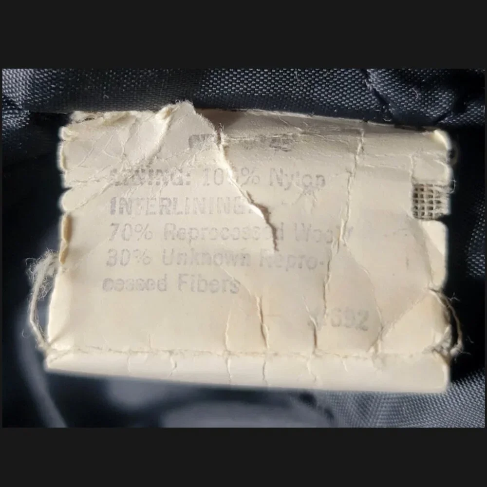 Vintage 1970s Harley Davidson Leather Motorcycle Jacket Men 44 Wool Lining Black - Picture 15 of 16